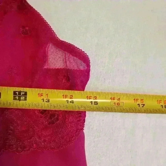 Vtg Cinema Etoile Nightie Slip Fairycore Size Medium Nightgown Lingerie Babydoll - Picture 4 of 7